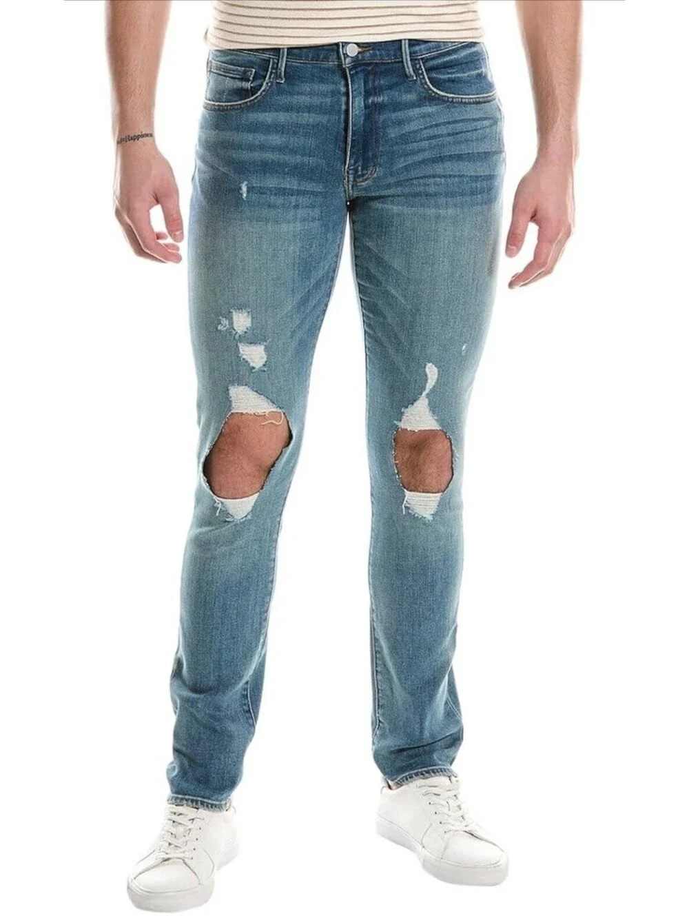 Joe’s Jeans Mens The Legend Skinny Distressed Denim Jeans Size 28x34